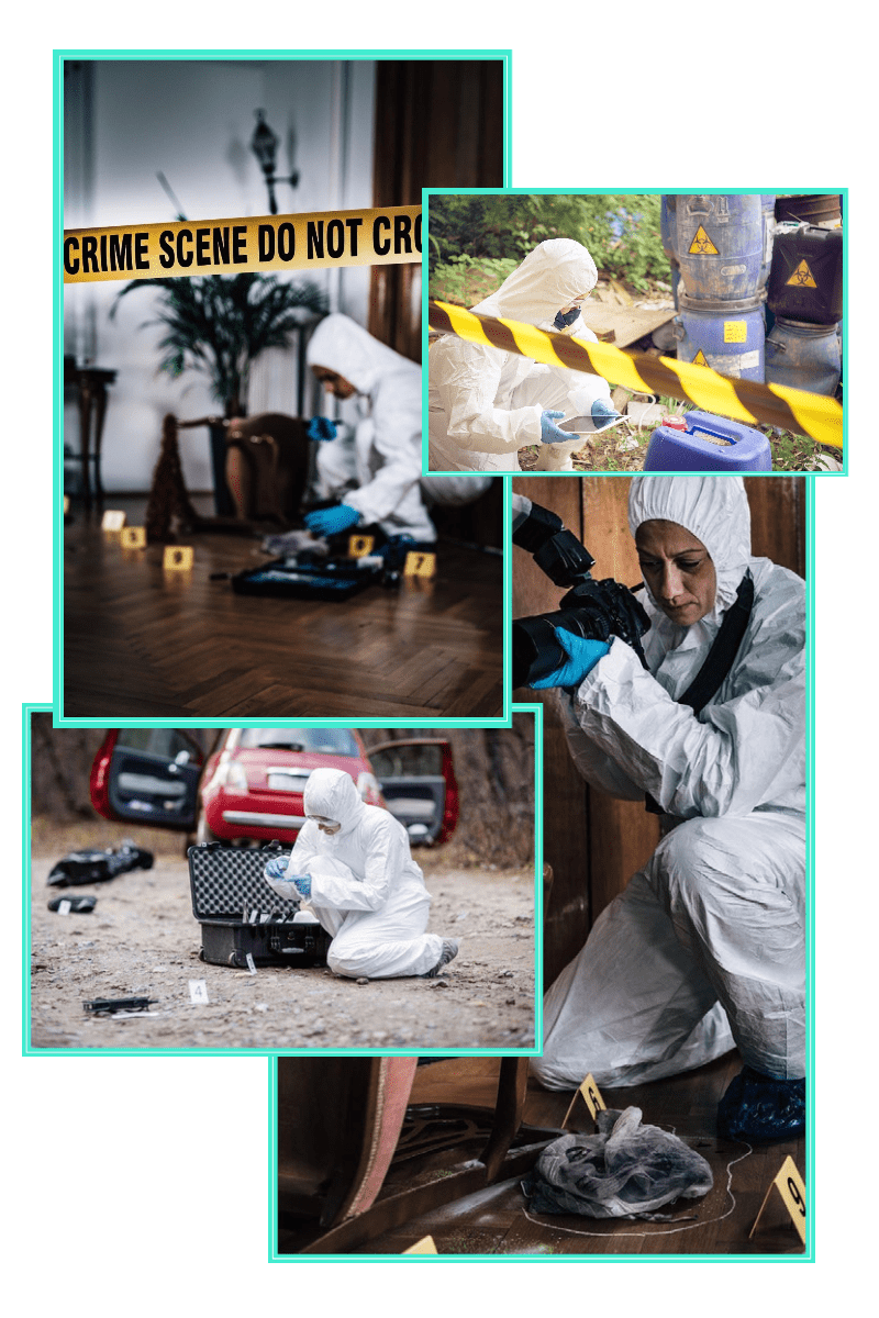 Crime scene and biohazard cleaners